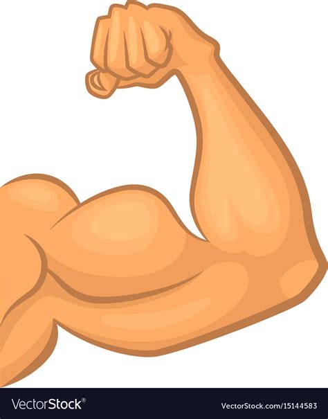 cartoon bicep